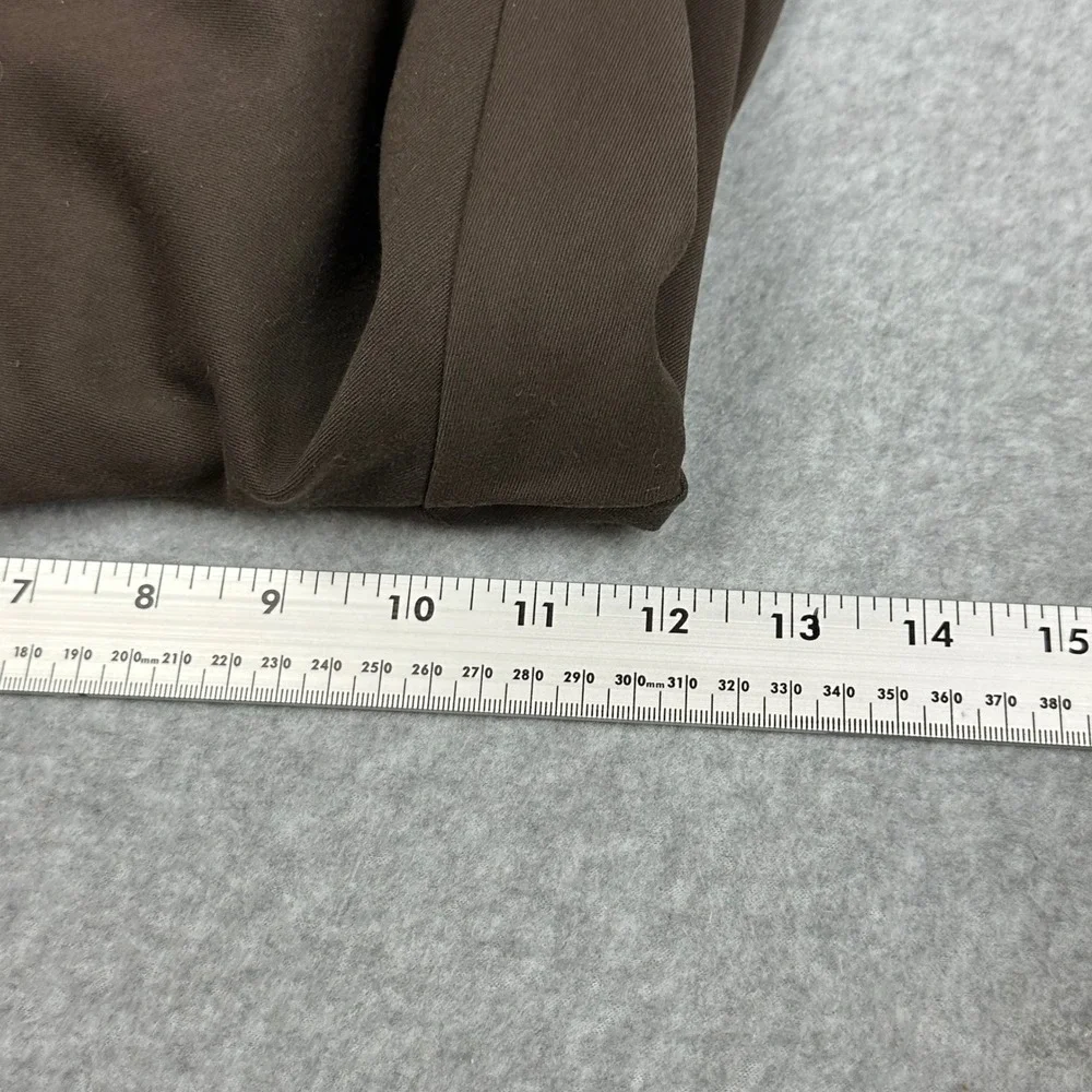 Ann‎ Taylor Curvy Fit Trousers Brown Straight Leg Work Pants Size 6